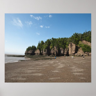 Póster Rocas Hopewell y Exploración de Mareas del Océano