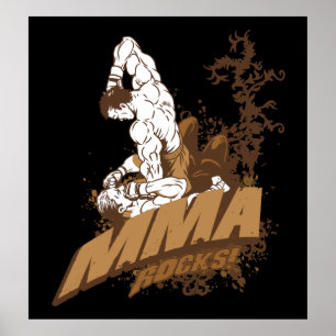Póster Rocas MMA