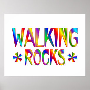 Póster Rocas que caminan