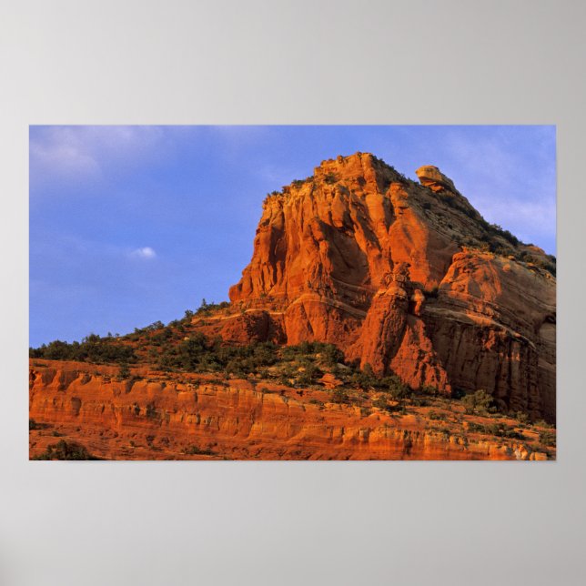 Póster Rocas rojas en el cañón de Sterling en Sedona Ariz (Frente)