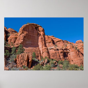 Póster Rocas rojas palatki 3285