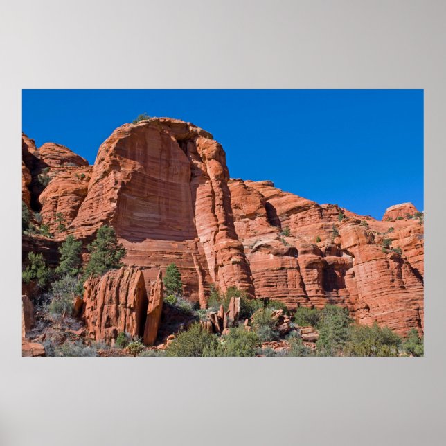 Póster Rocas rojas palatki 3285 (Frente)