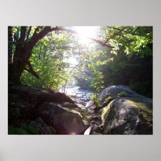 Póster Rocas talladas