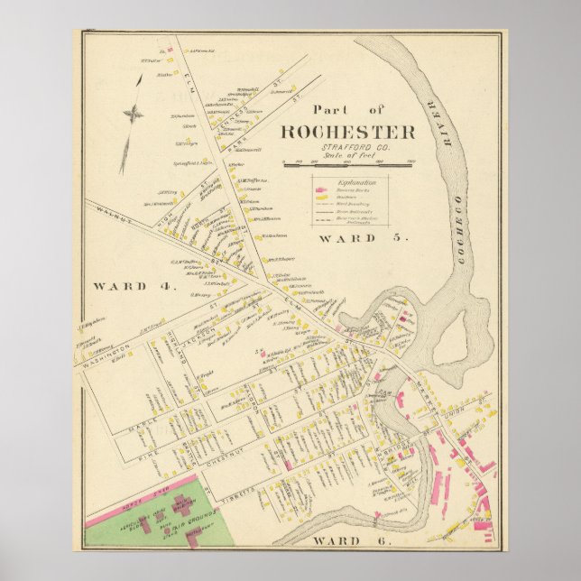 Póster Rochester (Frente)