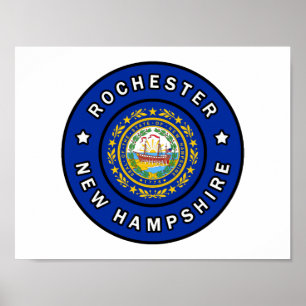 Póster Rochester New Hampshire