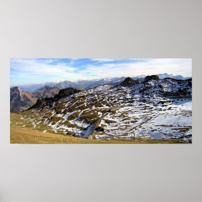 Póster Rochez De Naye - Suiza (Frente)