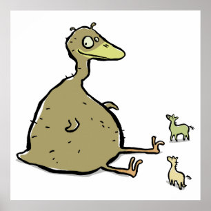 Póster Rocho el pájaro