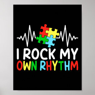 Póster Rocío mi propio ritmo de autismo - Niños con conci