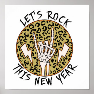 Póster Rock 2023 | Año Nuevo 2023 | Feliz Año Nuevo