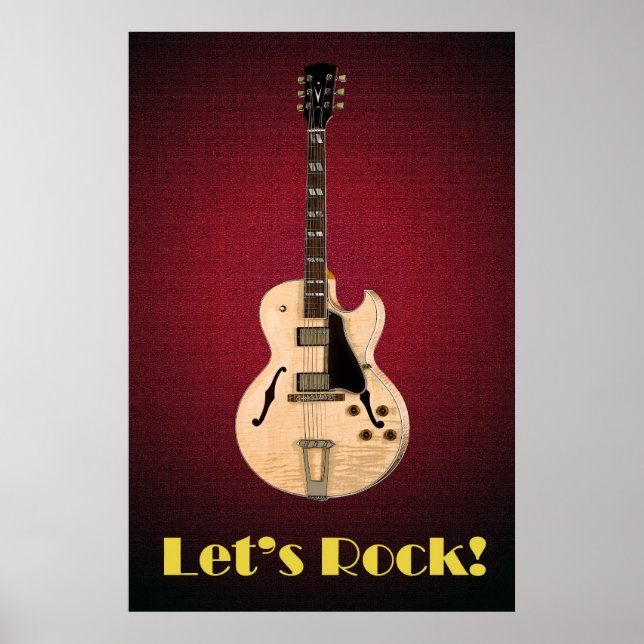 Póster ¡Rock! 36 x 24 Poster (Frente)