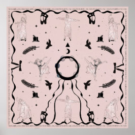 Póster Rock and Roll Ballerina II