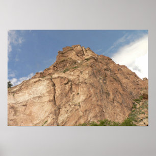 Póster Rock Blanco, Jardín de los Dioses, Colorado