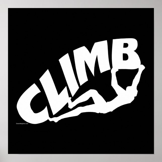 Póster Rock Bouldering (Frente)