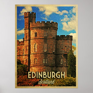 Póster Rock Castle Edinburgh