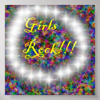 Póster rock chica1