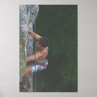 Póster Rock Climber