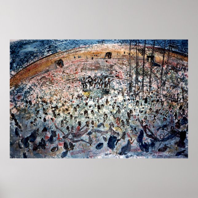 Póster Rock Concert (Frente)