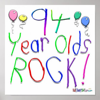 Póster Rock De 94 Años!