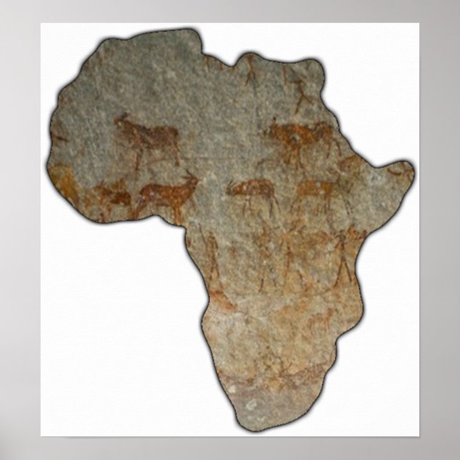 Póster Rock de África (Frente)