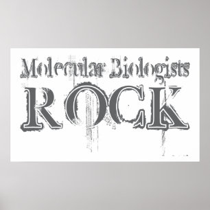 Póster Rock de biólogos moleculares