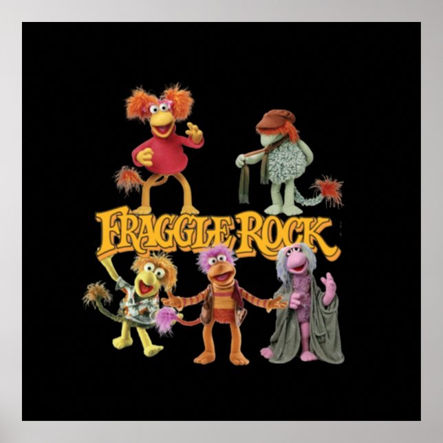 Póster Rock de enrejado (Frente)