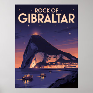 Póster Rock de Gibraltar