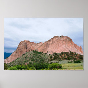 Póster Rock de la Catedral en el Jardín de los Dioses