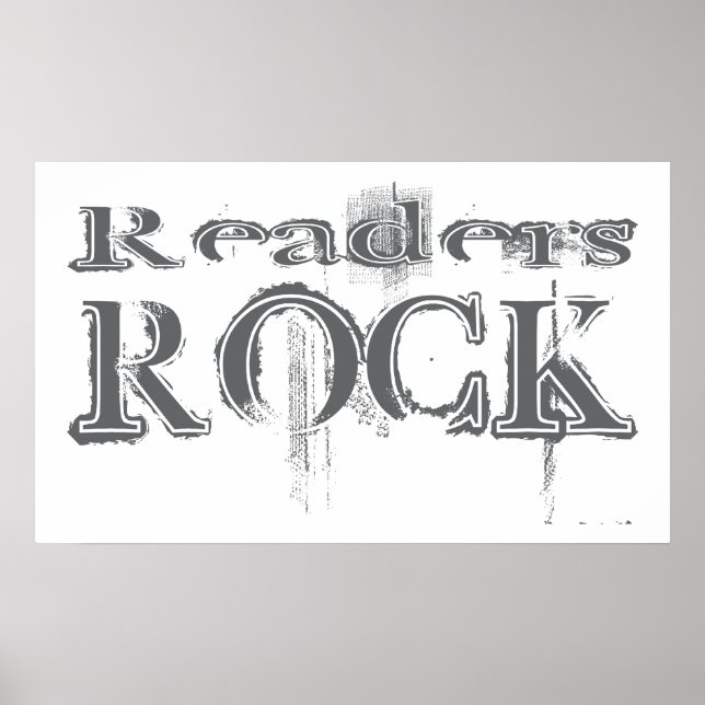 Póster Rock de lectores (Frente)