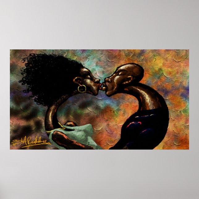 Póster Rock de los amantes (Frente)