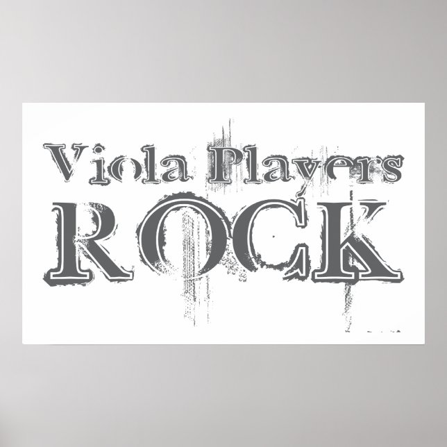 Póster Rock De Viola (Frente)