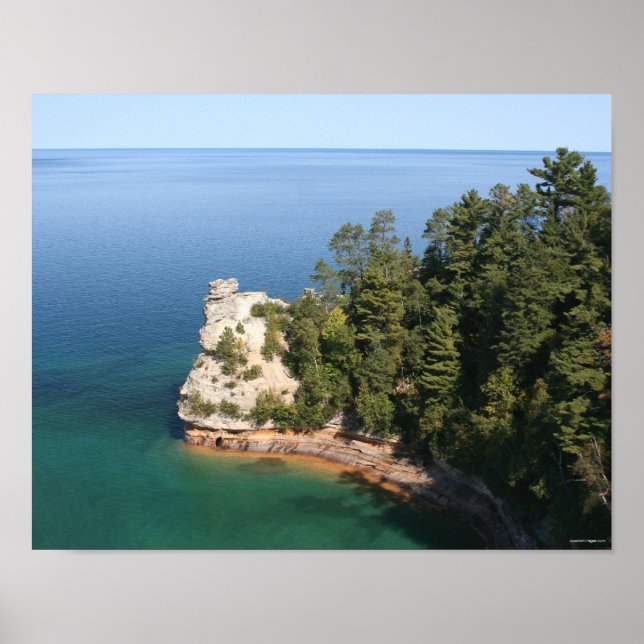 Póster Rock del castillo de los mineros (Frente)