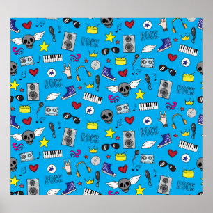 Póster Rock Emo Music Teatro