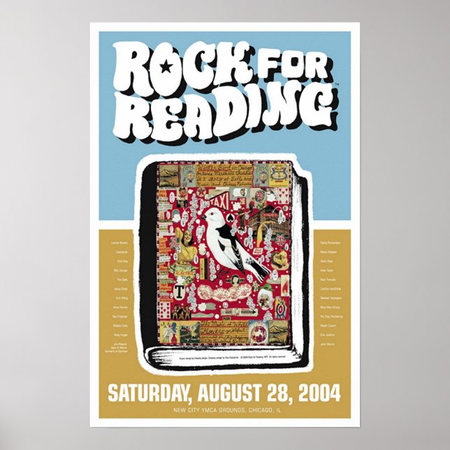 Póster Rock for Reading (Frente)