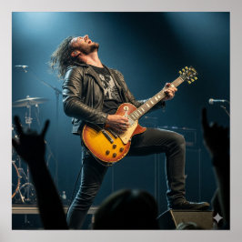 Póster Rock Guitar Solo