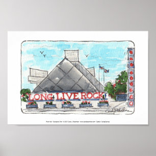 Póster Rock Hall Poster