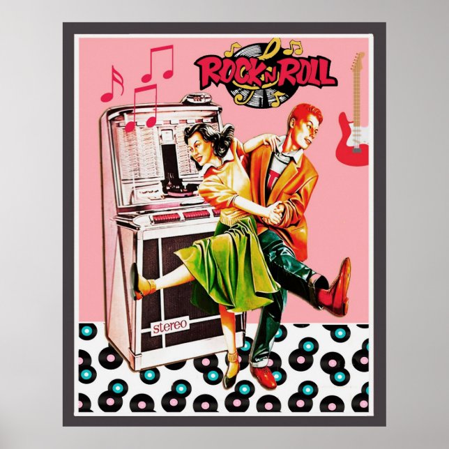 Póster Rock n Roll Jive (Frente)