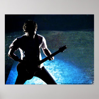 Póster ROCK N ROLL SILHOUETTE POSTER #2. ¡Sigue!