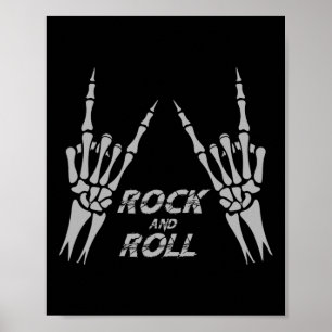 Póster Rock On By Bytes For Women Rock And Rols Para Mí