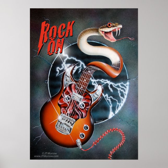 Póster Rock On Poster (Frente)