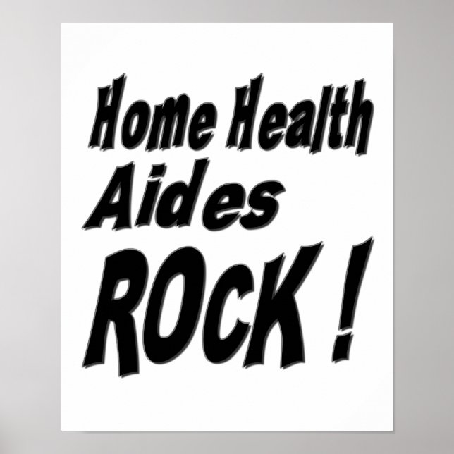 Póster ¡Rock para la salud en el hogar! Poster (Frente)