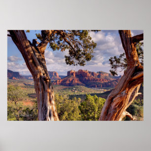 Póster Rock Rojo Sedona Arizona