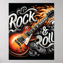 Póster Rock & Roll