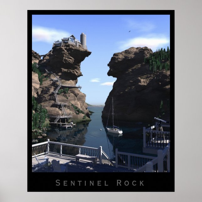 Póster Rock Sentinel (Frente)