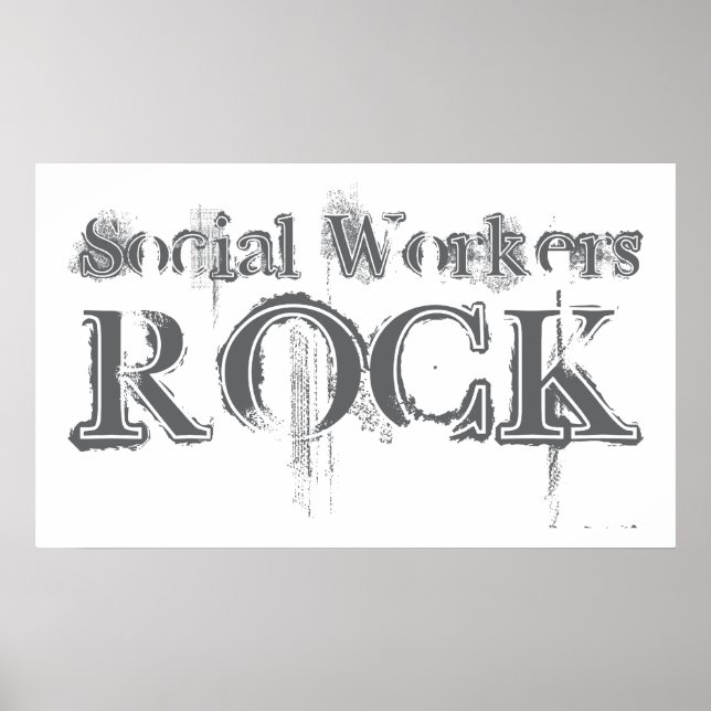 Póster Rock social (Frente)