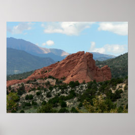 Póster Rock South Gateway, Jardín de los Dioses, Colorado