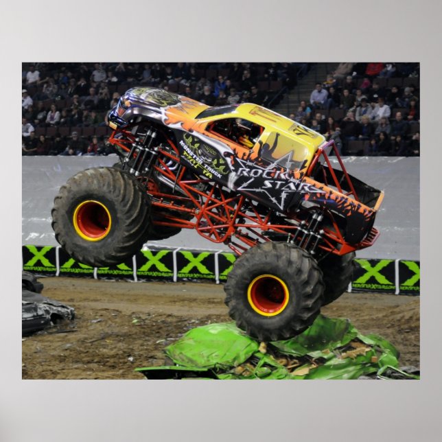 Póster Rock Star Print (Frente)