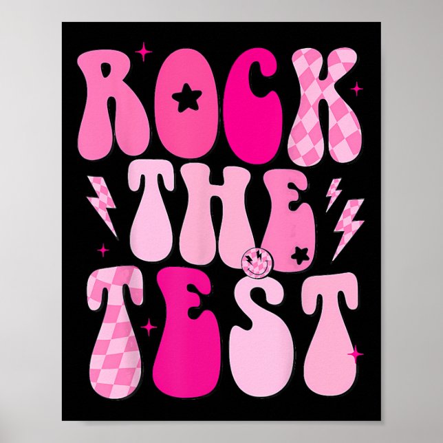 Póster Rock The Test Cute Test Day (Frente)