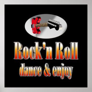 Póster Rock y roll