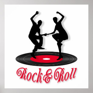 Póster Rock y roll