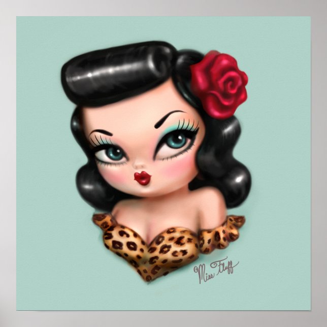 Póster Rockabilly Baby Doll (Frente)